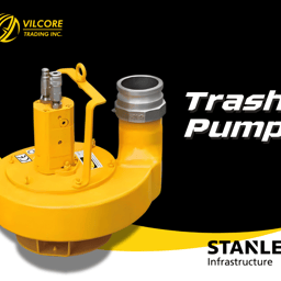 TRASH PUMP, HYDRAULIC TYPE 