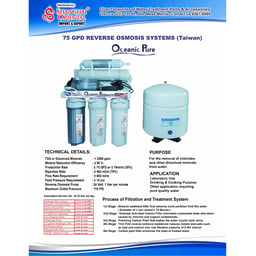 75GPD REVERSE OSMOSIS SYSTEM image