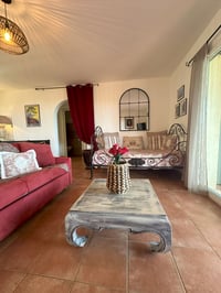 Salon table basse et dormeuse