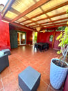 Terrasse vue générale vue vers intérieur
