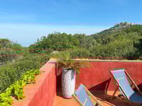 Terrasse vue village