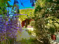 Vue de l'entrée depuis le domaine