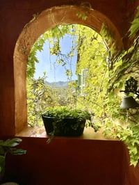 Entrée vue sur le domaine
