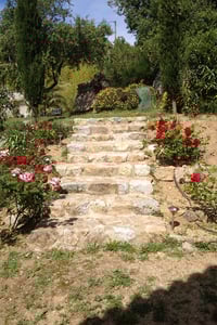 Escalier en pierre