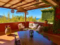 Terrasse vue sur mer