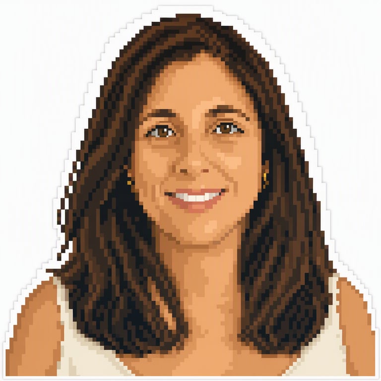Pixel art: Gráfica de 16 bits sobre fondo tranquilo
