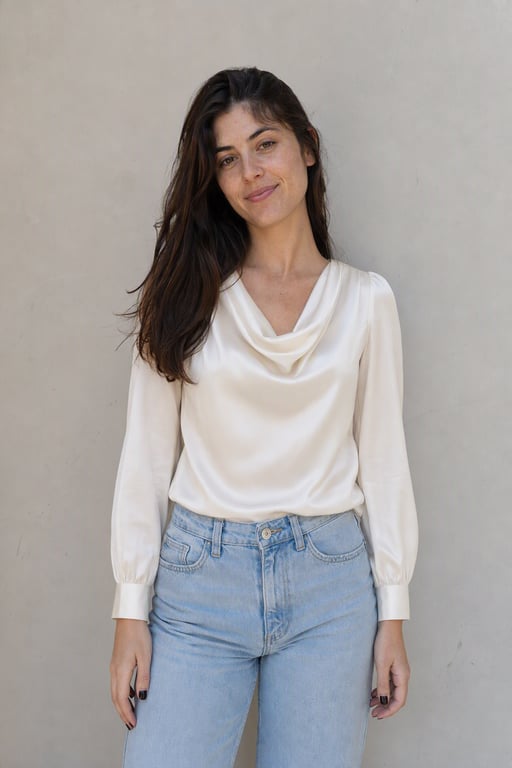 Camisa de seda