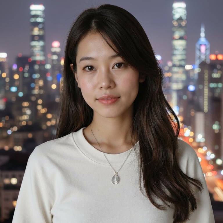 AI city background result by Visio