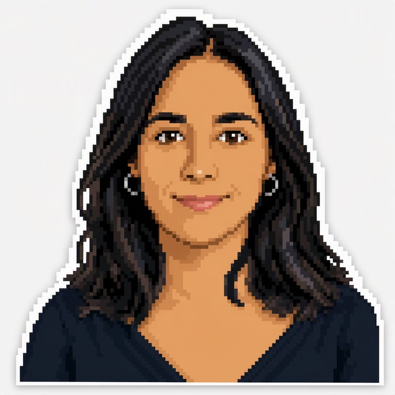 Pixel art: 16 bits sobre fondo liso