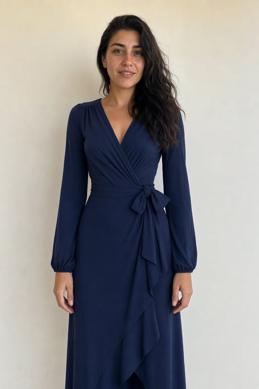Vestido cruzado