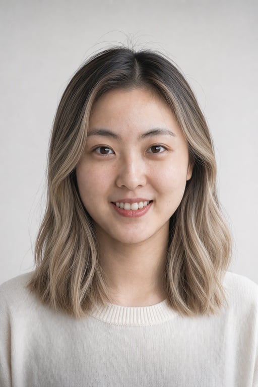 手刷渐变染: 发根留深、发尾手工刷浅：长出来没有分界线，补染间隔最长