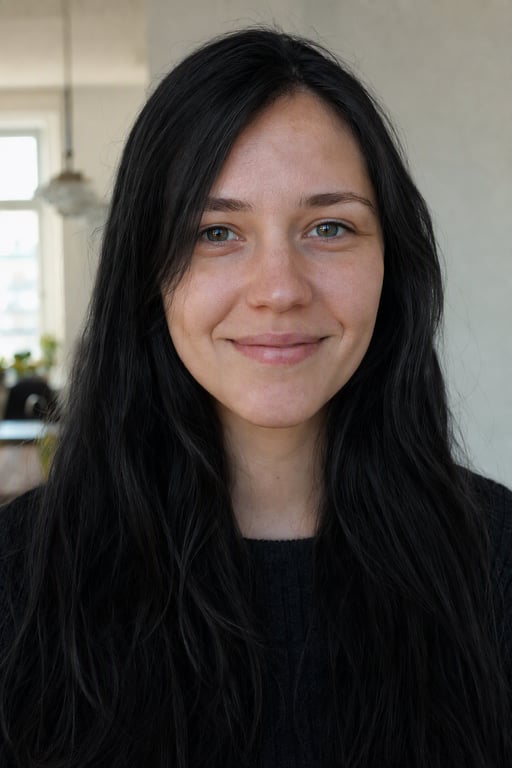 Havraní černá