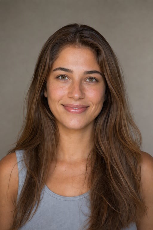 No-Make-up-Look: Glowy Haut, gebürstete Brauen, Lippenbalsam