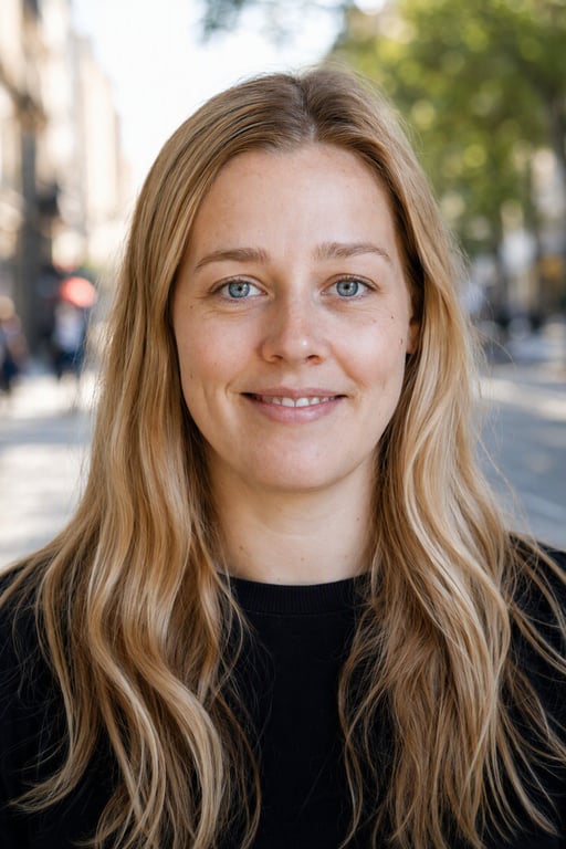 Gade: Dagslys med bokeh, til sociale medier og dating