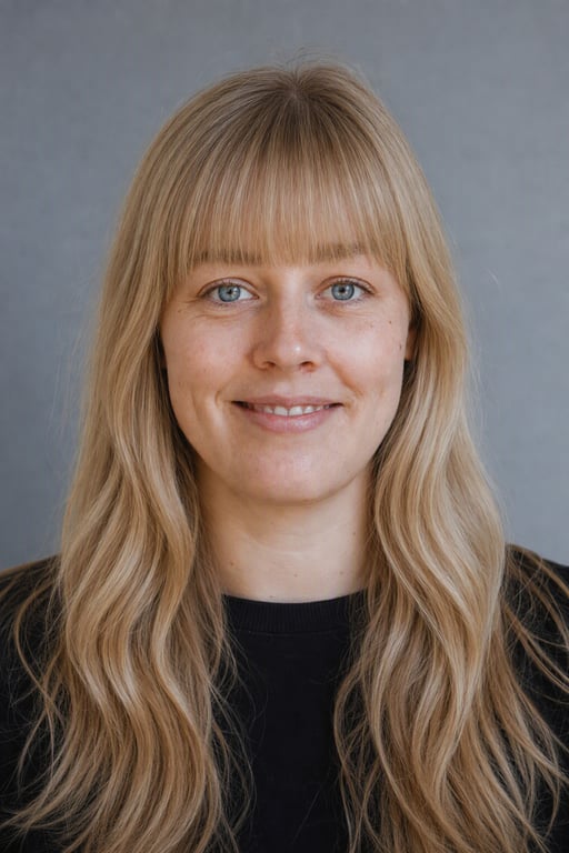 Pandehår: Tungt og lige over panden, vil klippes hver fjerde uge