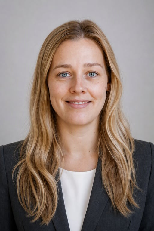 Business: Koksgrå blazer, ensfarvet lysegrå studiebaggrund
