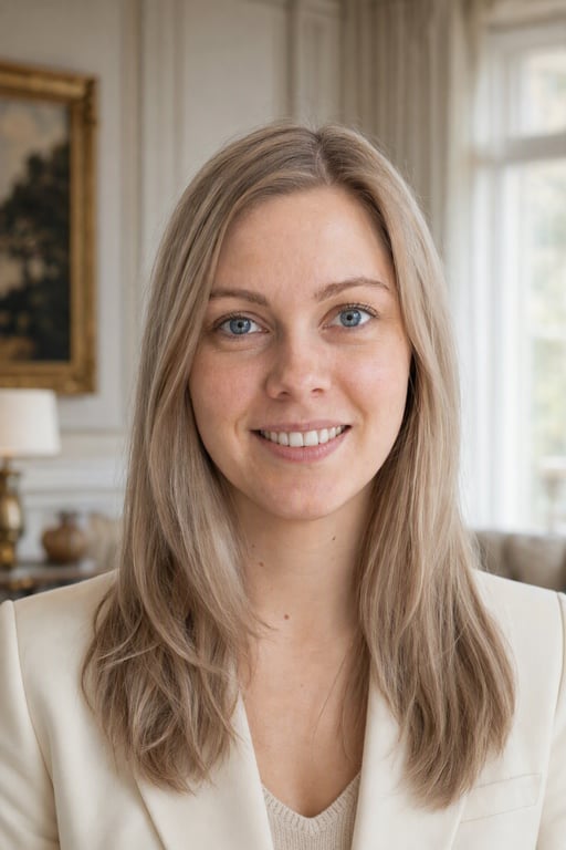 Vaikne luksus: Kreemjas pintsak, rahulik interjöör