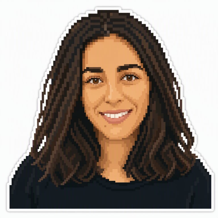 Pixel art: Píxel gordo de 16 bits sobre fondo liso