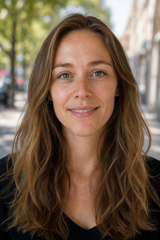 Rue: Lumière du jour et bokeh, pour les réseaux et les rencontres