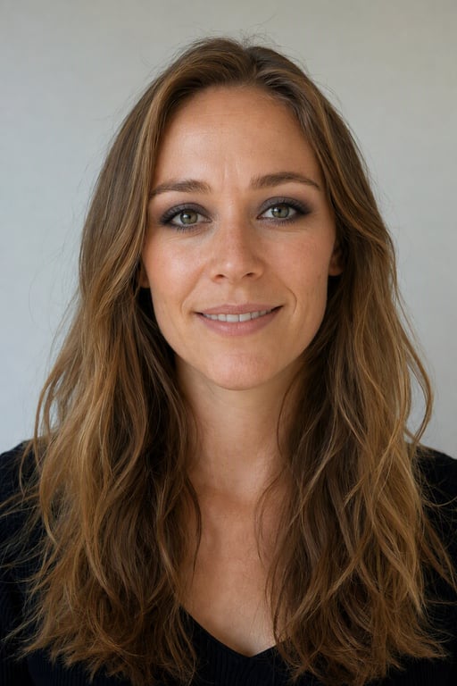 Smoky eyes: Œil anthracite, pommette sculptée, bouche nude mate