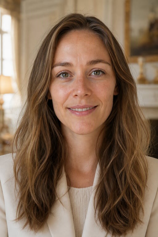 Old money: Blazer crème, intérieur feutré