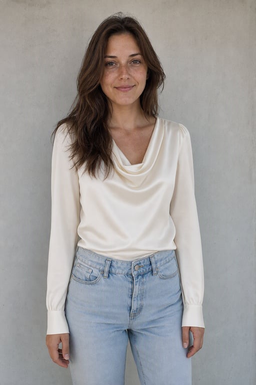 Blouse en soie
