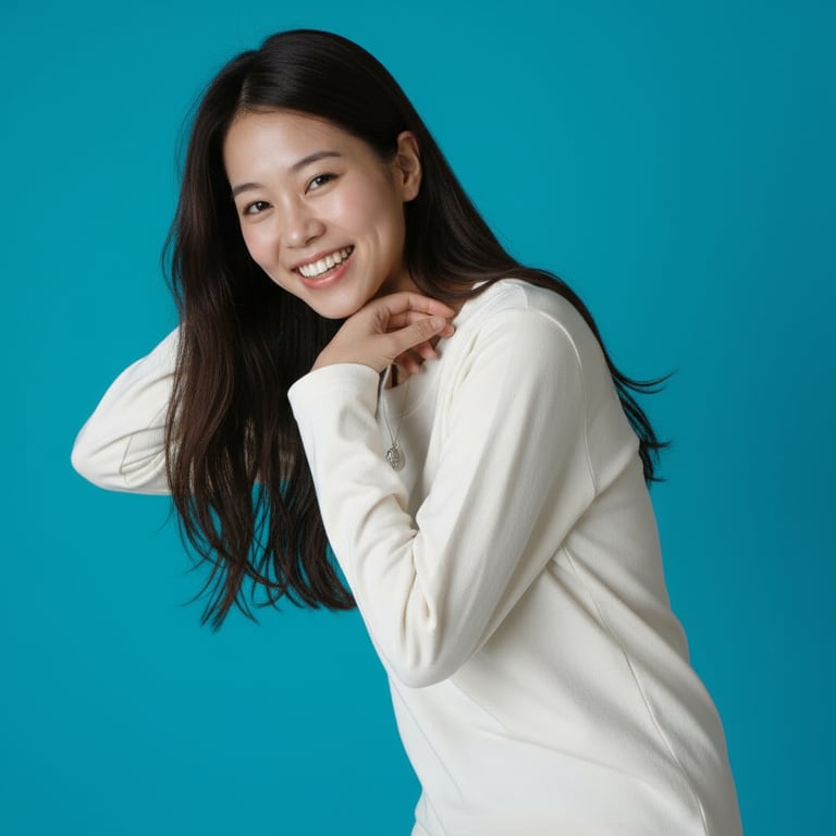 AI studio color portrait