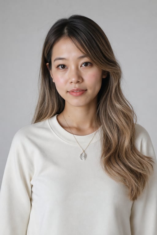 AI shatush hair color result by Visio