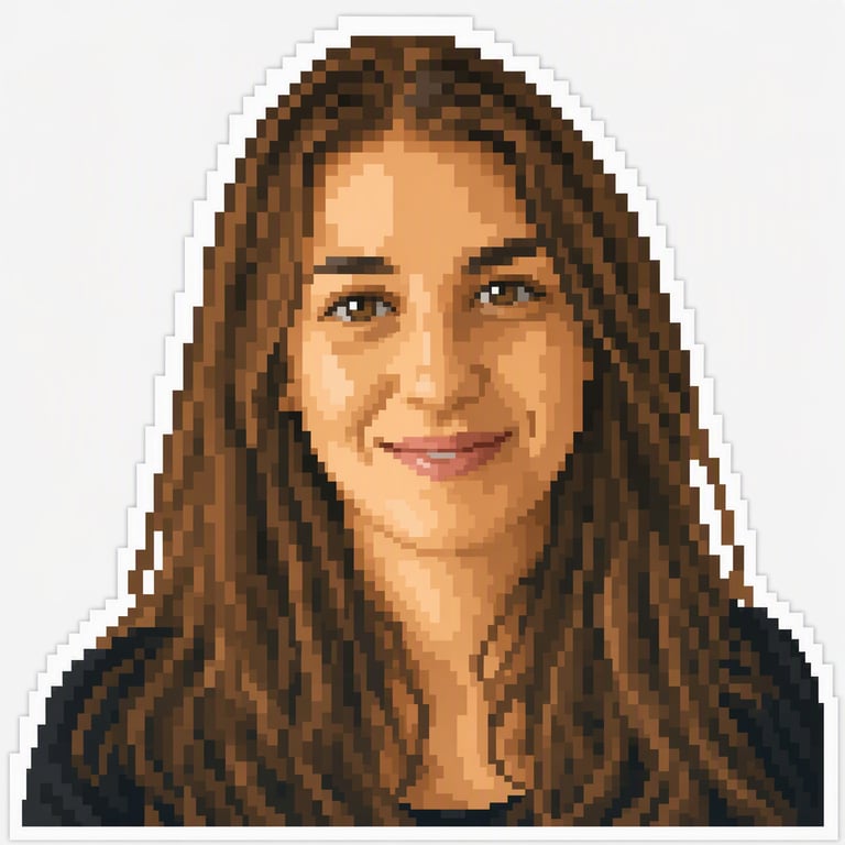 Pixel art: Grubi 16-bitni raster na jednostavnoj podlozi