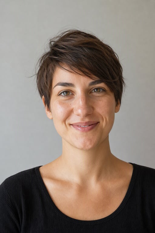 Pixie frizura: Kratka, s mekim vrhovima, otvara jagodične kosti
