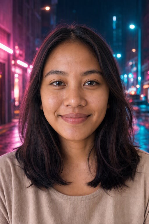Neon: Nyala pink dan biru khas malam kota
