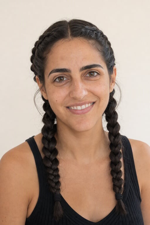 צמות: שתי צמות מהקודקוד, לקיץ ולאימון