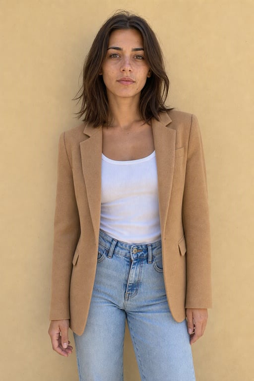 Blazer cammello