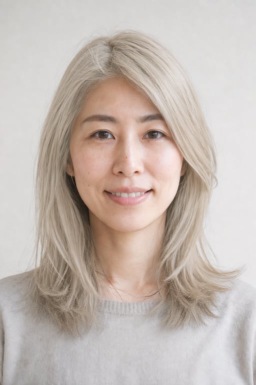 ハイトーンブロンド: いわゆる金髪。ブリーチを重ねる前提で、いちばん手間がかかります