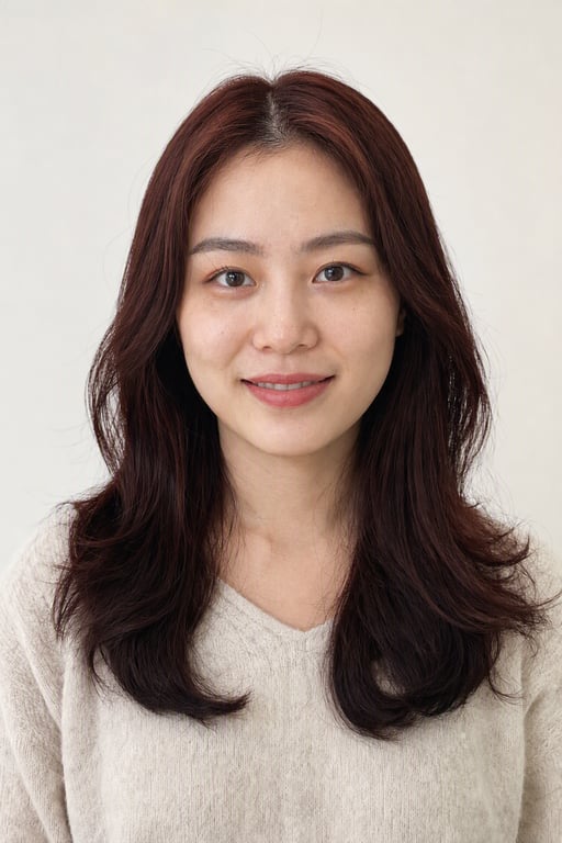 와인 브라운: 붉은기가 도는 적갈색, 오렌지보다 차분해요
