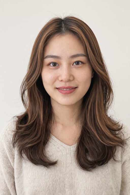 카라멜 브라운: 금빛이 섞인 따뜻한 갈색, 웜톤 피부에 잘 붙어요