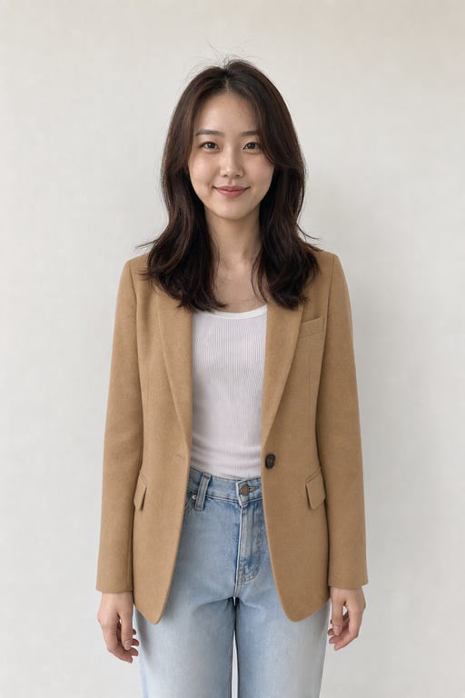 카멜 블레이저