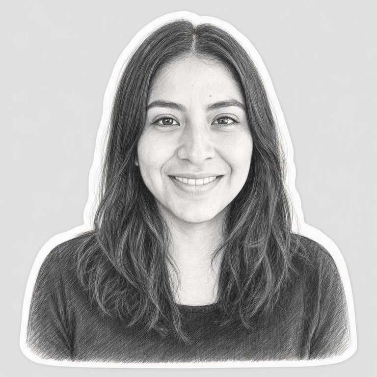Retrato a lápiz: Grafito con trama suave