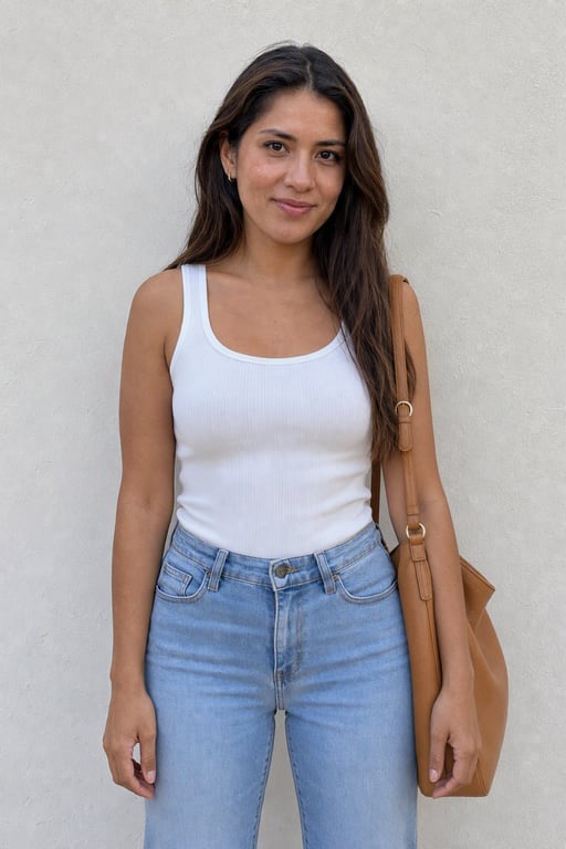 Bolsa tote de piel