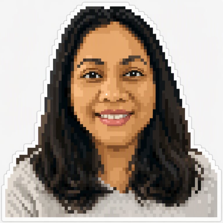 Pixel art: Piksel besar ala 16-bit pada latar polos