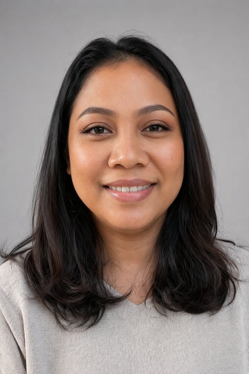 Natural glam: Kulit bercahaya, mata neutral suam, bibir nude kemerahan