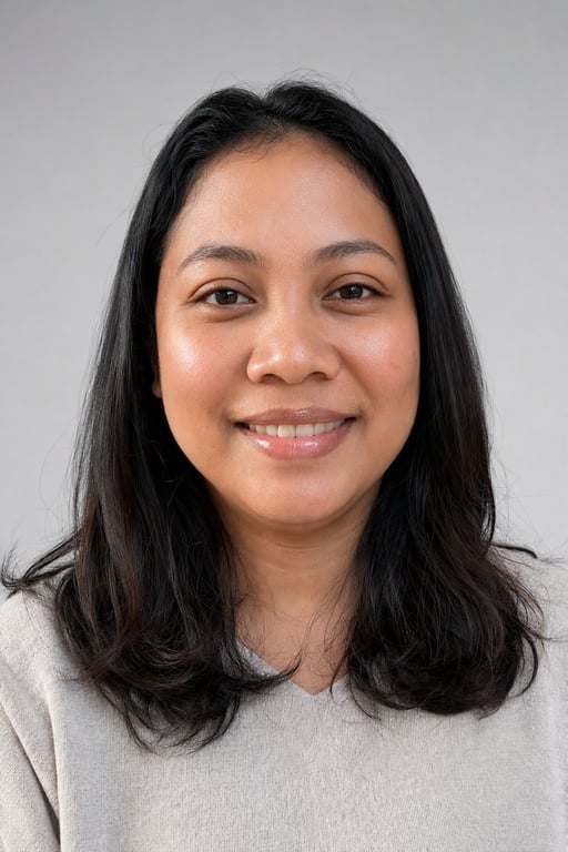 Solekan nude: Kulit dewy, kening disikat, bibir dengan lip balm