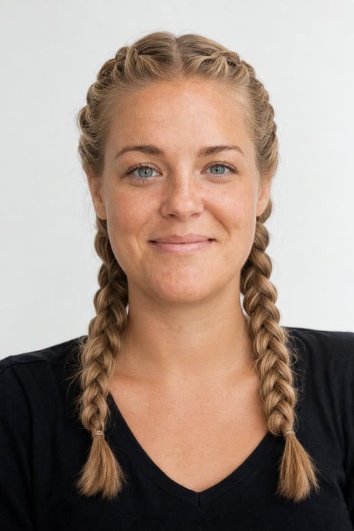 Fletter: To fletter fra issen, like riktig til bunad som til trening