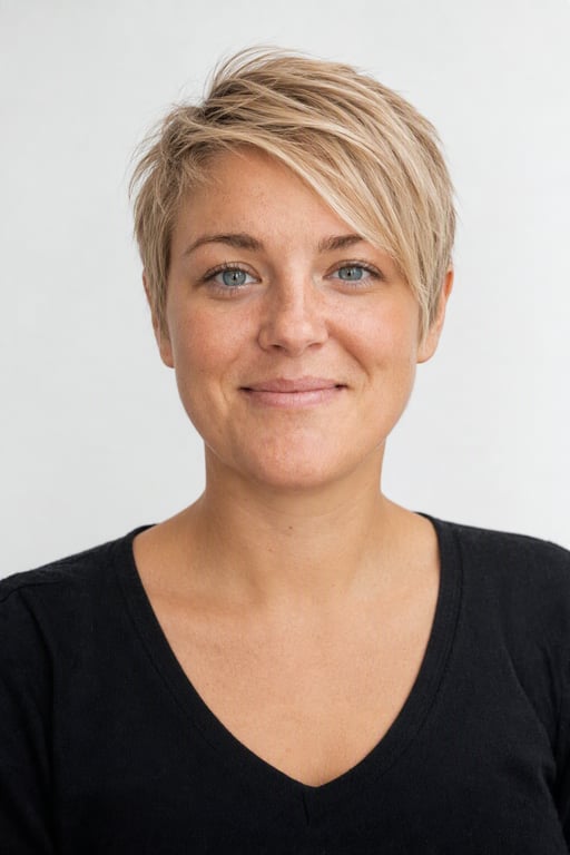 Pixie: Legger kinnbein og kjevelinje helt åpent, det er ingenting igjen å gjemme seg bak