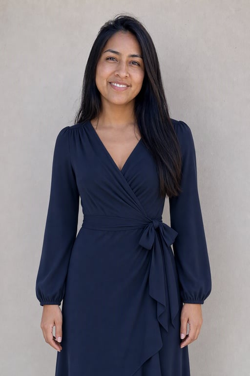 Vestido cruzado