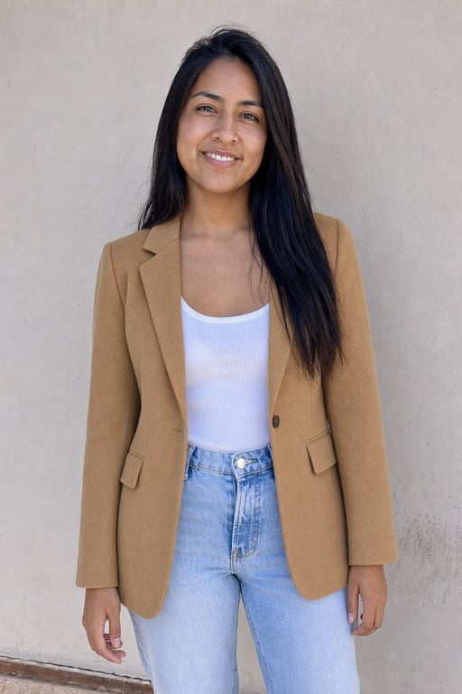 Blazer camel
