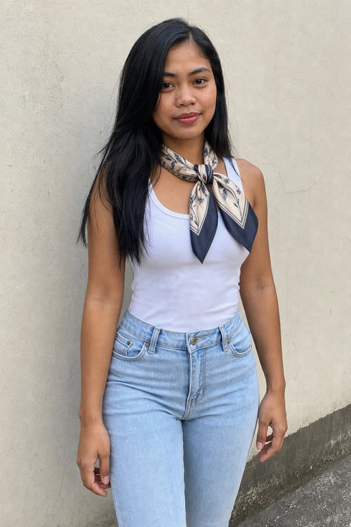 Silk na scarf