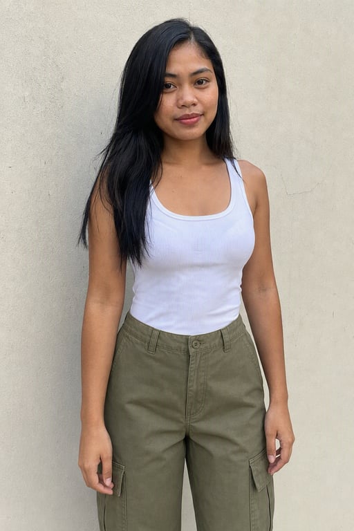 Olive na cargo pants