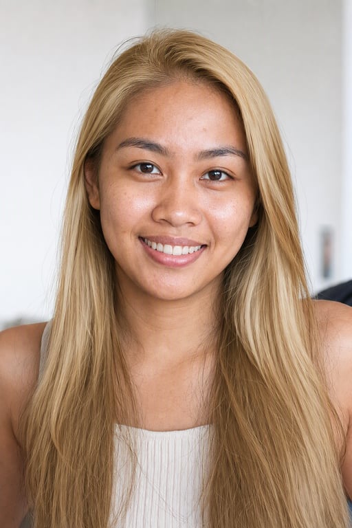 Honey blonde