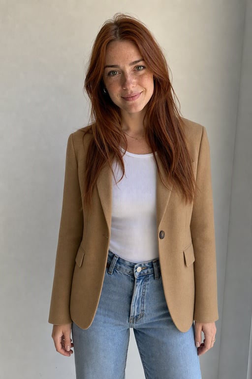 Blazer camel